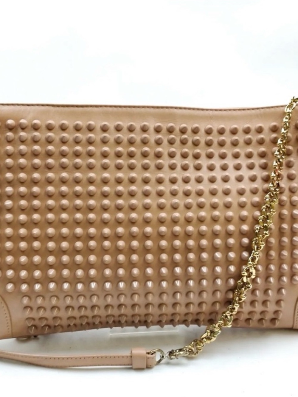 Christian Louboutin Loubiposh
Clutch Spiked Leather